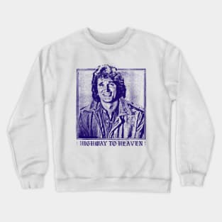 Highway to Heaven // 80s Retro TV Fan Design Crewneck Sweatshirt